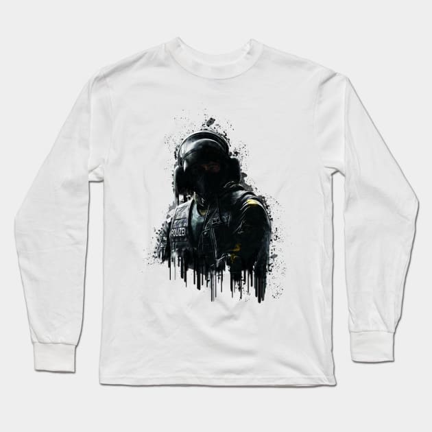 Bandit Operator Long Sleeve T-Shirt by traxim